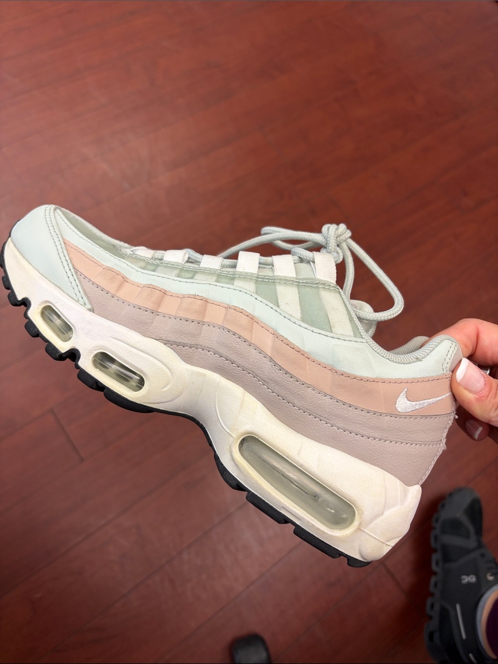 Nike Women’s Sneakers in Mint, Blush & Light Gray
